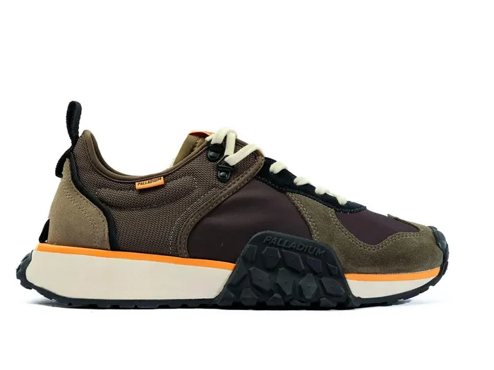 Men Palladium Sneakers Troop Runner Olive Nightblack