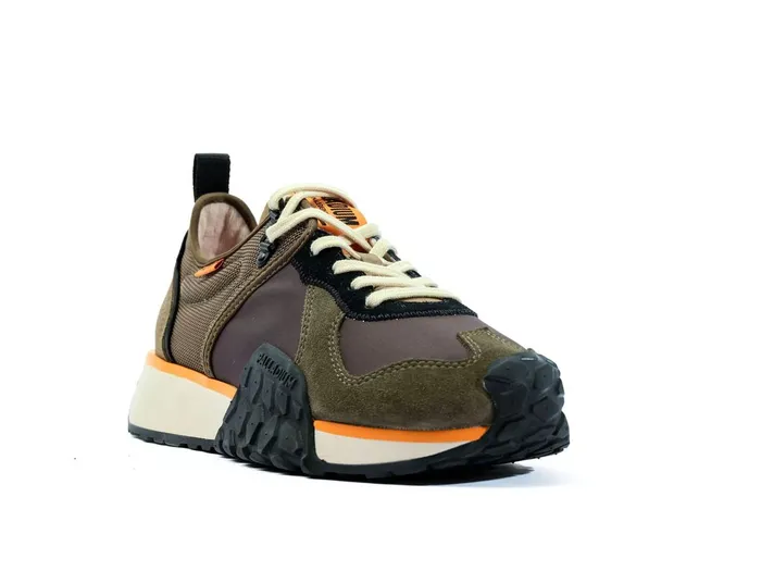 Men Palladium Sneakers Troop Runner Olive Nightblack