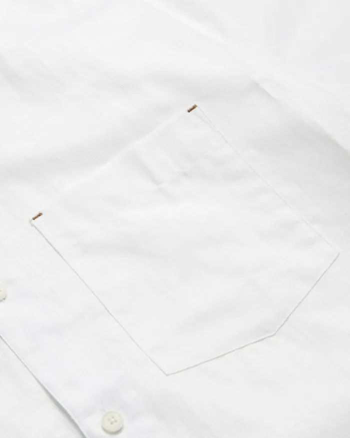 Men PALOMAS 8211 Short Sleeve Linen Cotton Shirt White Ted Baker Shirts Men PALOMAS 8211 Short Sleeve Linen Cotton Shirt White Ted Baker Shirts