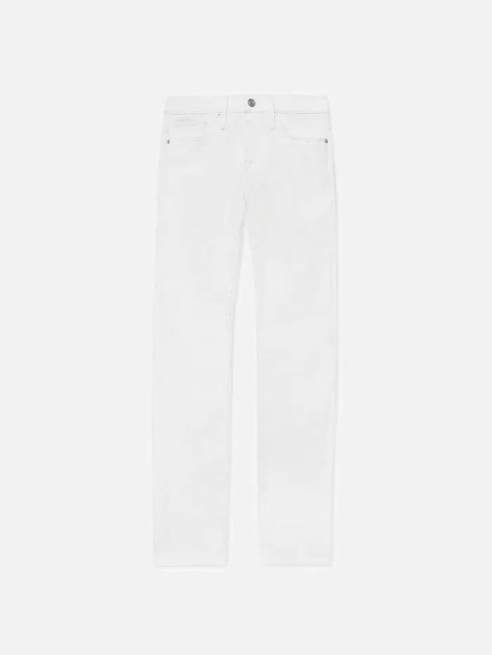 Men Pants and Shorts FRAME L039Homme Slim Twill 8212 Whisper White