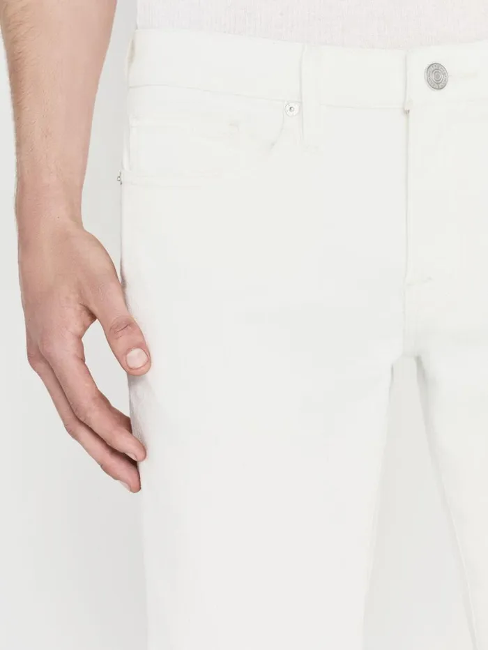 Men Pants and Shorts FRAME L039Homme Slim Twill 8212 Whisper White Men Pants and Shorts FRAME L039Homme Slim Twill 8212 Whisper White
