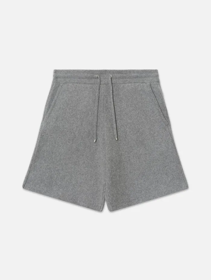 Men Pants and Shorts FRAME Ritz Men039s Cashmere Short 8212 Warm Gray