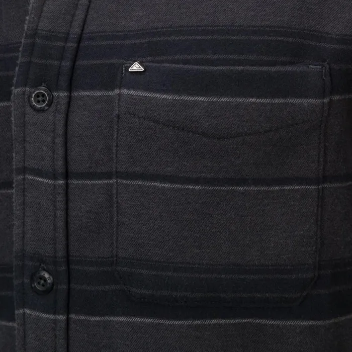 Men Reef Outerwear Bartlett Woven Jacket Caviar