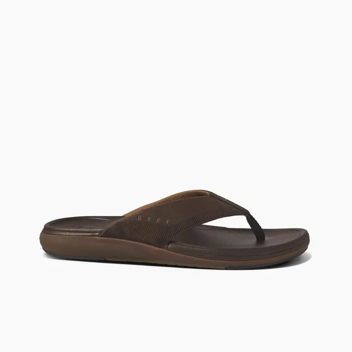 Men Reef Sandals Cushion Norte Dark Brown