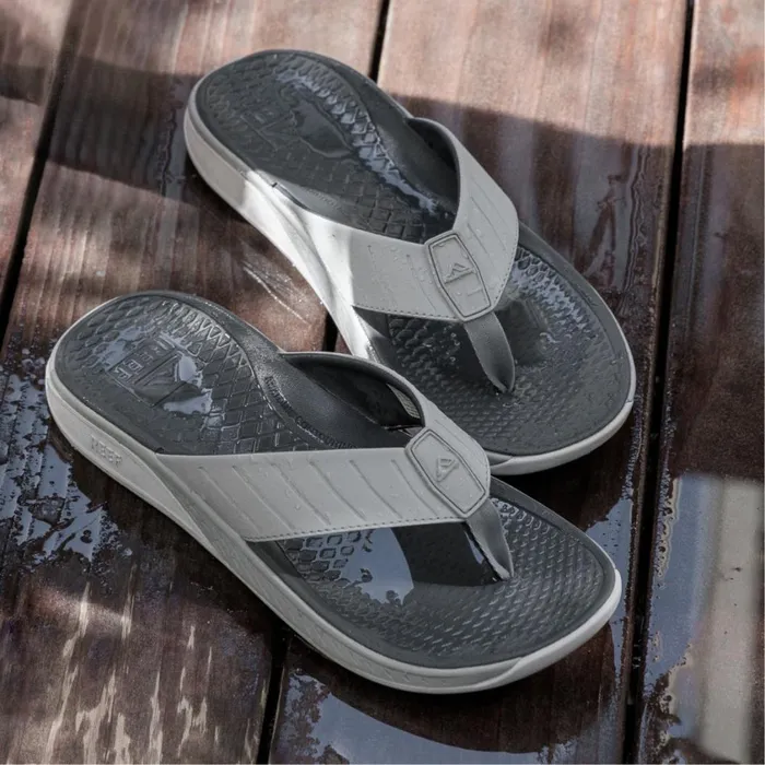 Men Reef Sandals The Deckhand Grey