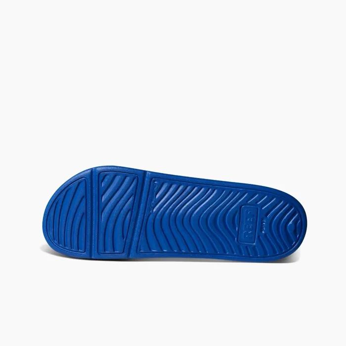 Men Reef Slides Oasis Double Up Red White And Blue Men Reef Slides Oasis Double Up Red White And Blue