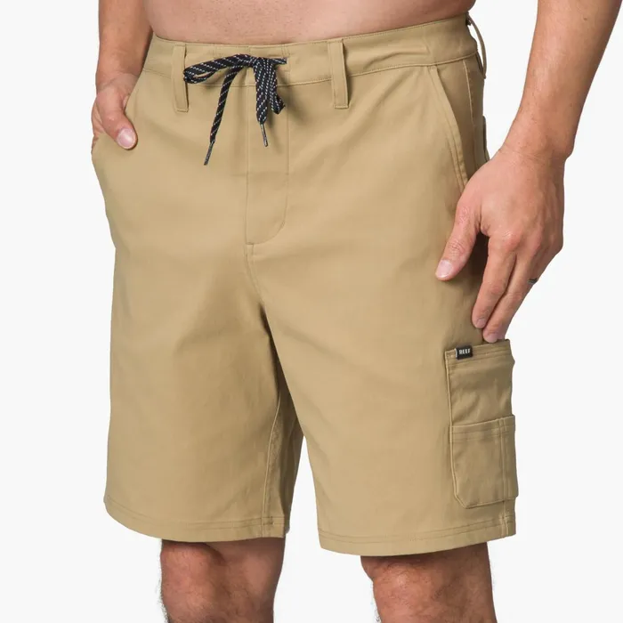 Men Reef Surf Shirts and UPF Apparel Bramble Utility Upf 40 Walkshort Kelp