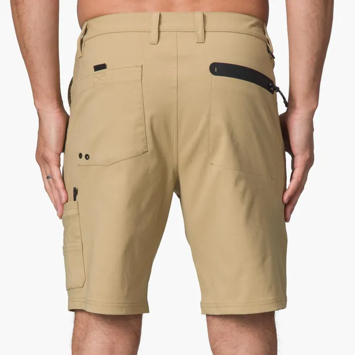 Men Reef Surf Shirts and UPF Apparel Bramble Utility Upf 40 Walkshort Kelp