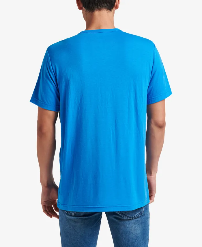 Men Reef TShirts and Shirts Smith Short Sleeve Pocket Knit Tee French Blue Men Reef TShirts and Shirts Smith Short Sleeve Pocket Knit Tee French Blue