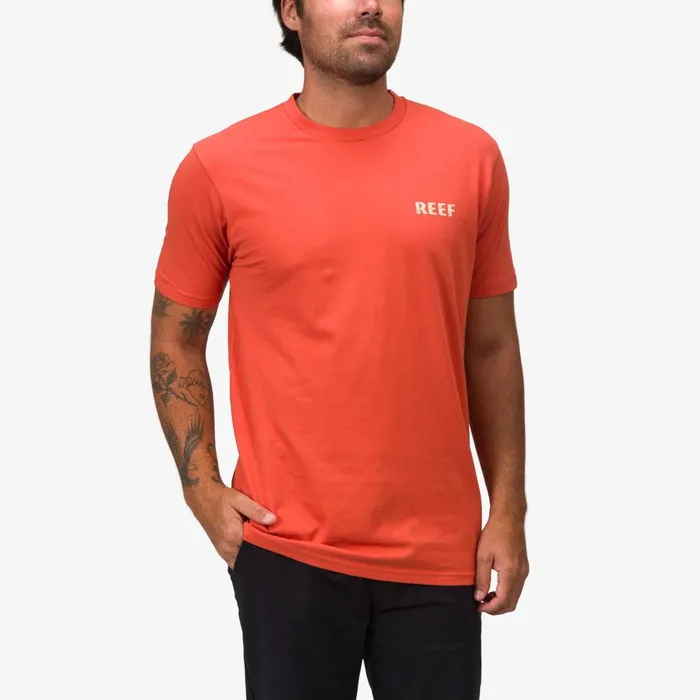 Men Reef TShirts and Shirts Wellie Short Sleeve Tee Chili