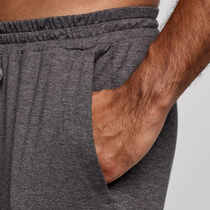 Men Saucony Bottoms Triumph Pant Carbon Heather