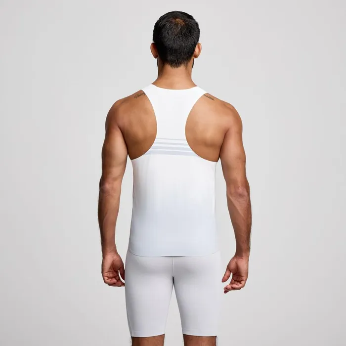 Men Saucony Tops Endorphin Singlet Cloud