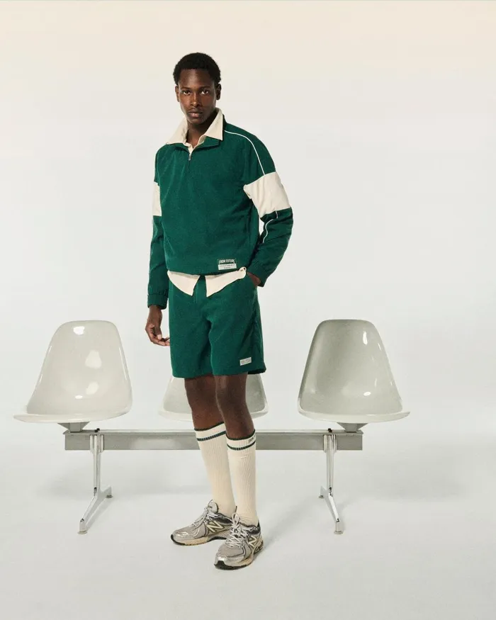 Men Shorts From Future Short Patch Shorts Soccer Green
