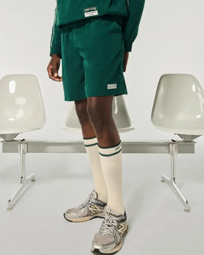 Men Shorts From Future Short Patch Shorts Soccer Green