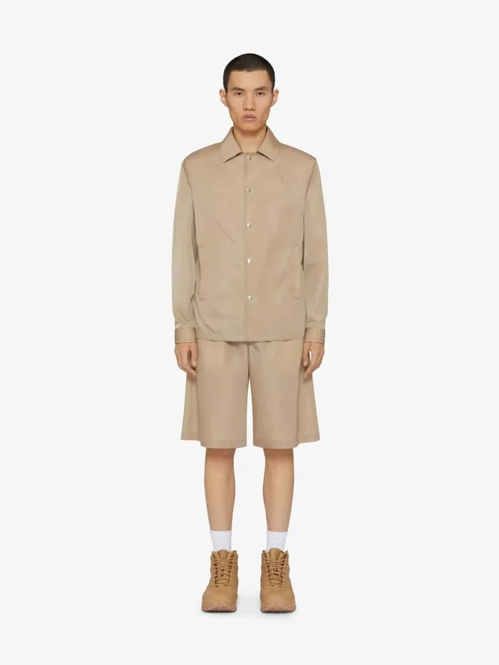 Men TShirts Givenchy Bermuda Shorts Beige