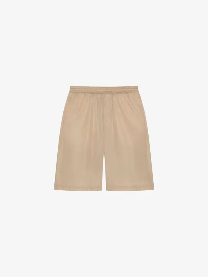 Men TShirts Givenchy Bermuda Shorts Beige