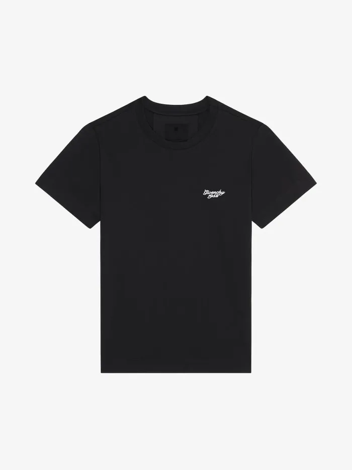 Men TShirts Givenchy GIVENCHY 1952 Slim Fit Tshirt In Cotton Black