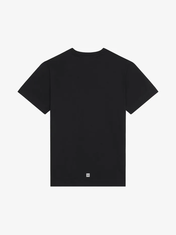 Men TShirts Givenchy GIVENCHY 1952 Slim Fit Tshirt In Cotton Black