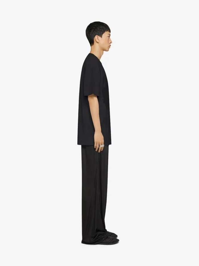 Men TShirts Givenchy GIVENCHY Shadow Tshirt In Cotton Black