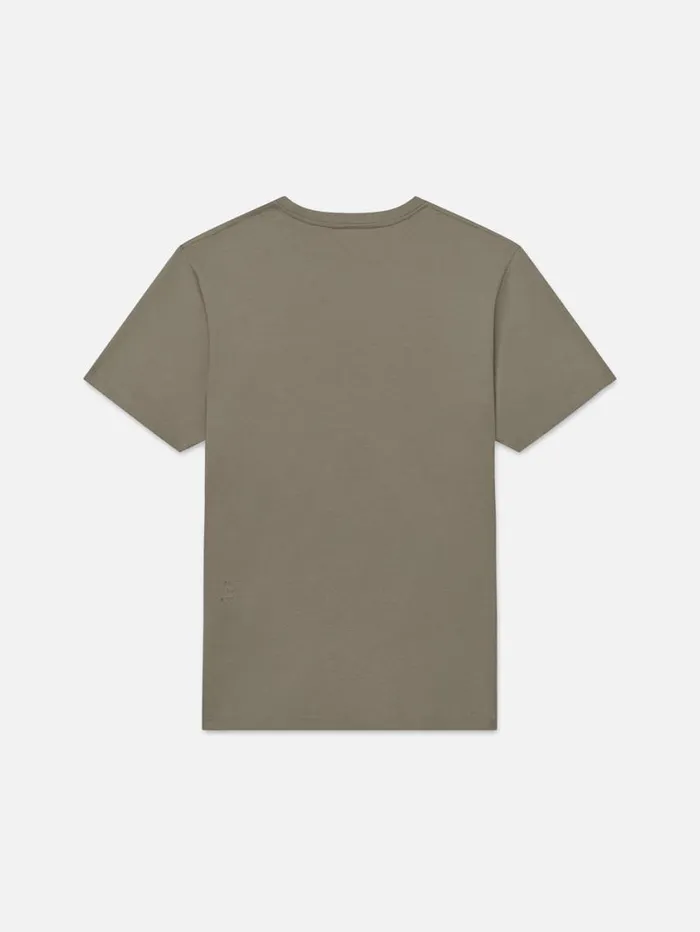 Men Tees FRAME FRAME Logo Tee 8212 Stone Beige