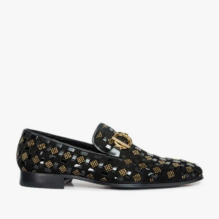 Men The Vicino Shoe Black Bit Dress Loafer Vinci Leather Best Sellers
