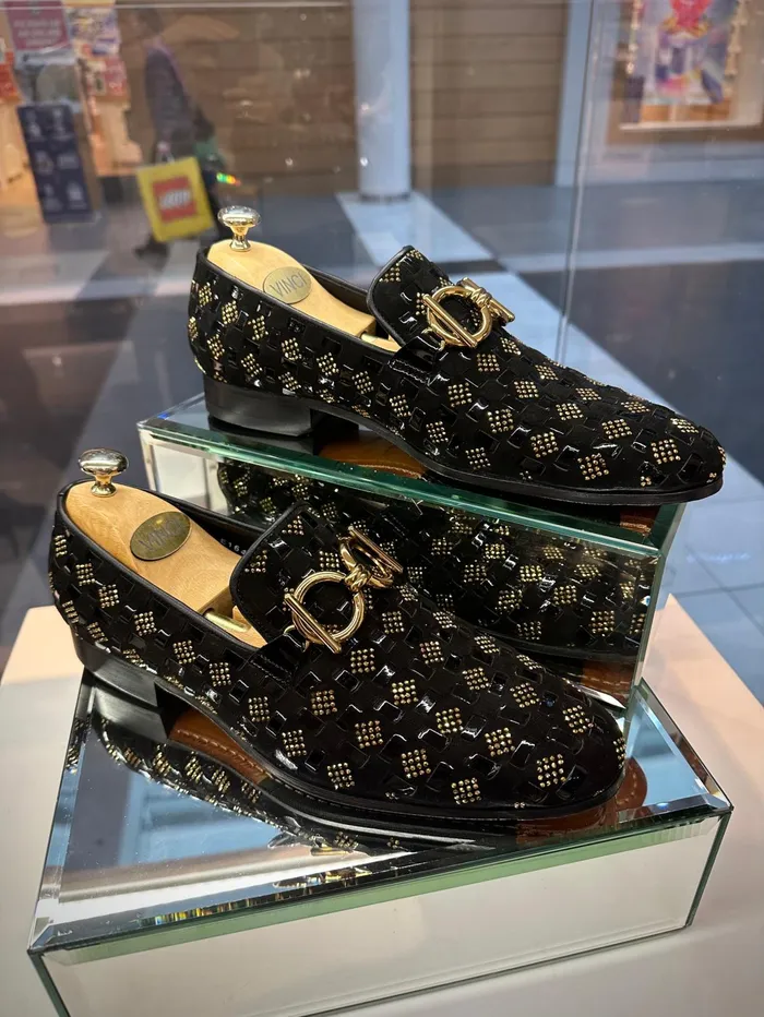 Men The Vicino Shoe Black Bit Dress Loafer Vinci Leather Best Sellers