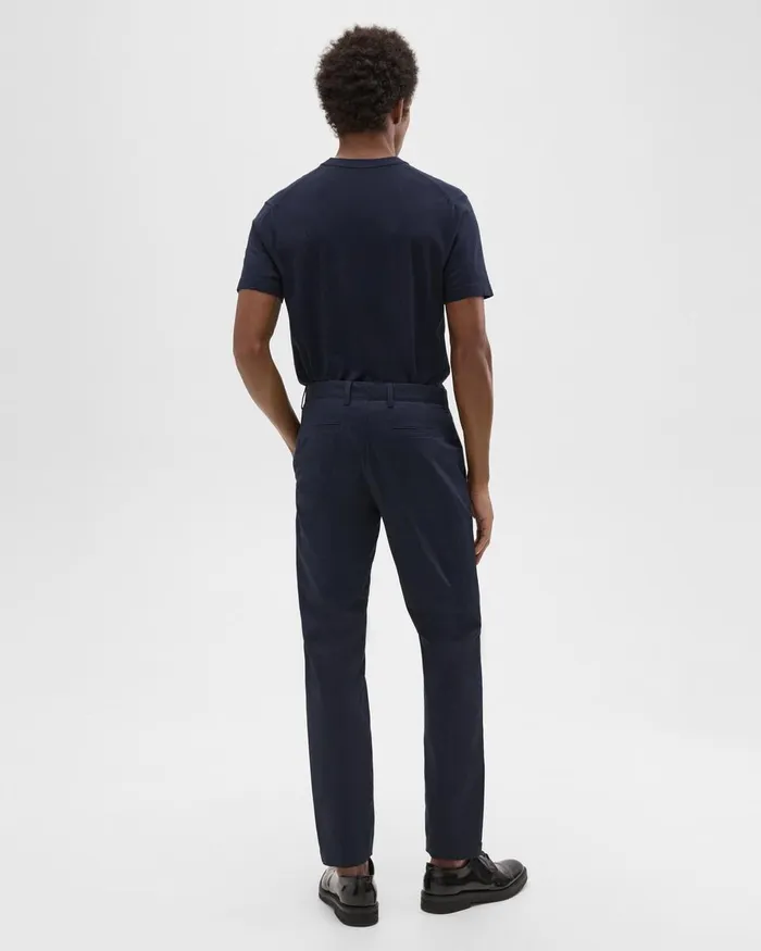 Men Theory Pants Zaine Pant In Organic Cotton Baltic