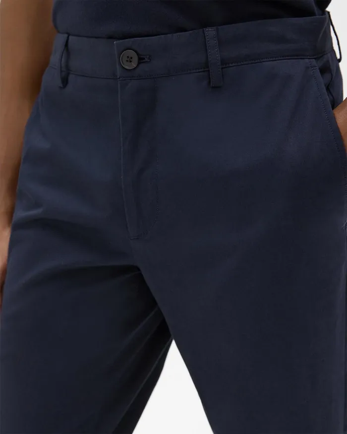 Men Theory Pants Zaine Pant In Organic Cotton Baltic