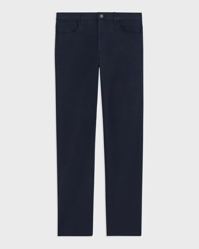 Men Theory Pants Zaine Pant In Organic Cotton Baltic