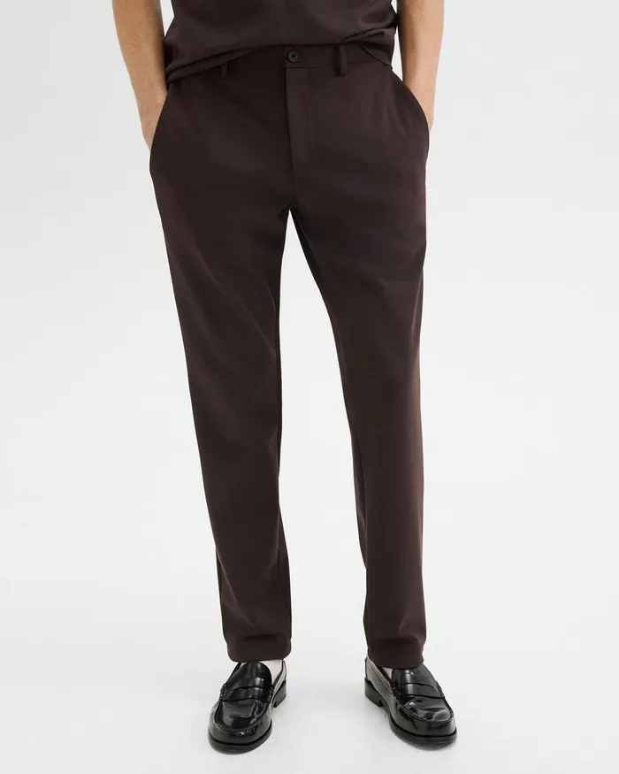Men Theory Pants Zaine Pant In Precision Ponte Hickory