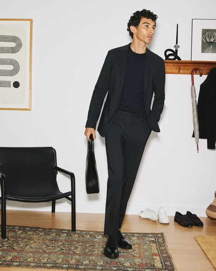Men Theory Pants Zaine Pant In Precision Ponte Hickory