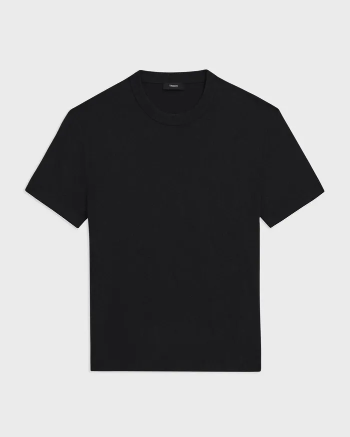 Men Theory Sweaters Cardigans Sarior Tee In Light Bilen Black