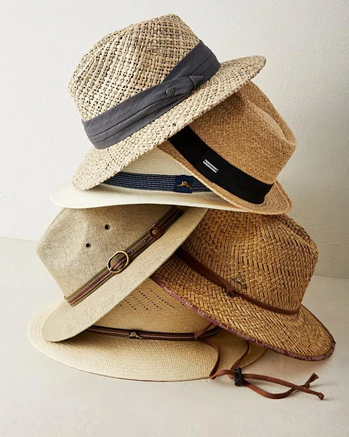 Men Tommy Bahama Hats and Caps Manassa Drover Hat Stone Men Tommy Bahama Hats and Caps Manassa Drover Hat Stone