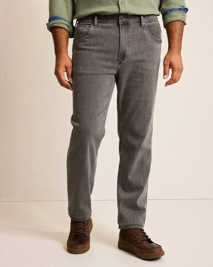 Men Tommy Bahama Jeans Big and Tall Indigo Palms Jeans Med Grey Wash