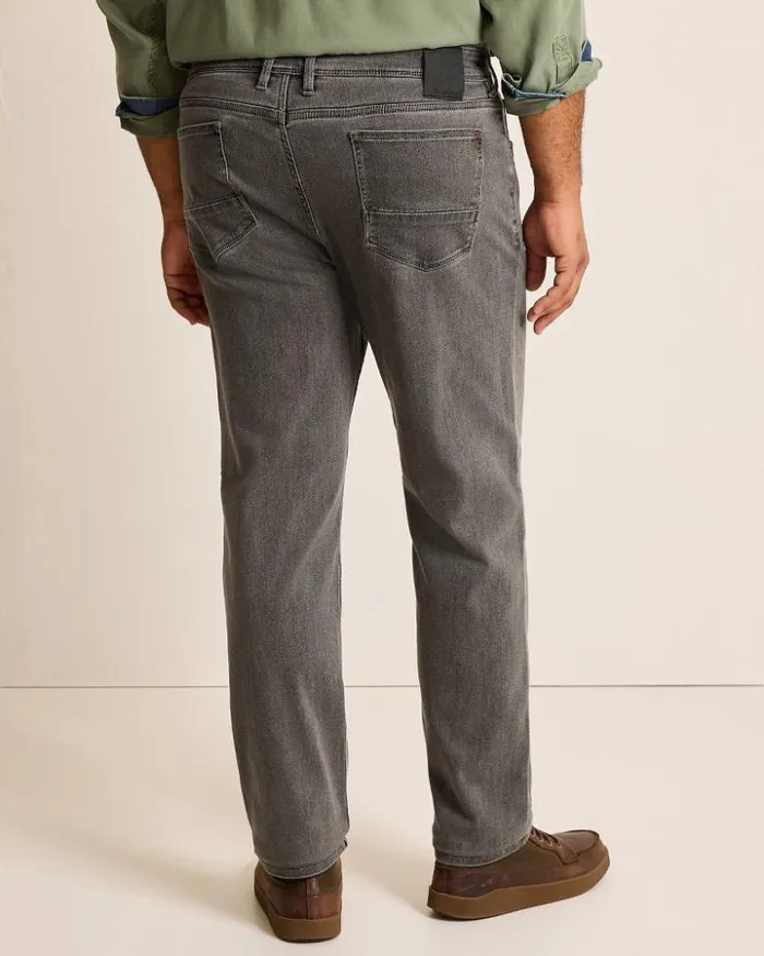 Men Tommy Bahama Jeans Big and Tall Indigo Palms Jeans Med Grey Wash