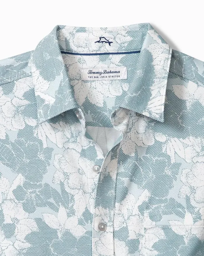 Men Tommy Bahama Shirts San Lucio Cali Blooms Knit Stretch Shirt Seven Seas Men Tommy Bahama Shirts San Lucio Cali Blooms Knit Stretch Shirt Seven Seas