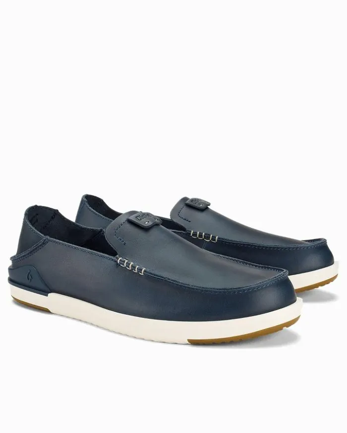 Men Tommy Bahama Shoes and Sandals OluKai Kkaha Leather SlipOn Shoes Lagoon Men Tommy Bahama Shoes and Sandals OluKai Kkaha Leather SlipOn Shoes Lagoon