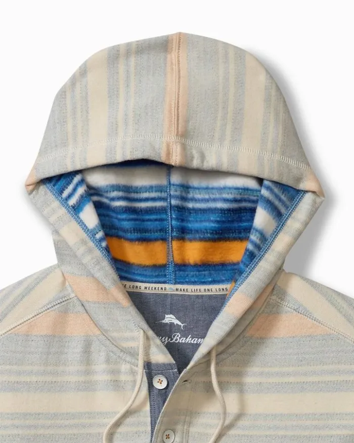 Men Tommy Bahama Sweatshirts Sunset Sands Baja Hoodie Aura Men Tommy Bahama Sweatshirts Sunset Sands Baja Hoodie Aura