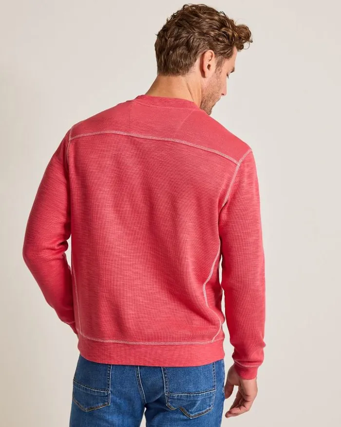 Men Tommy Bahama Sweatshirts Tobago Bay Abaco Sweatshirt Dark Havana Men Tommy Bahama Sweatshirts Tobago Bay Abaco Sweatshirt Dark Havana