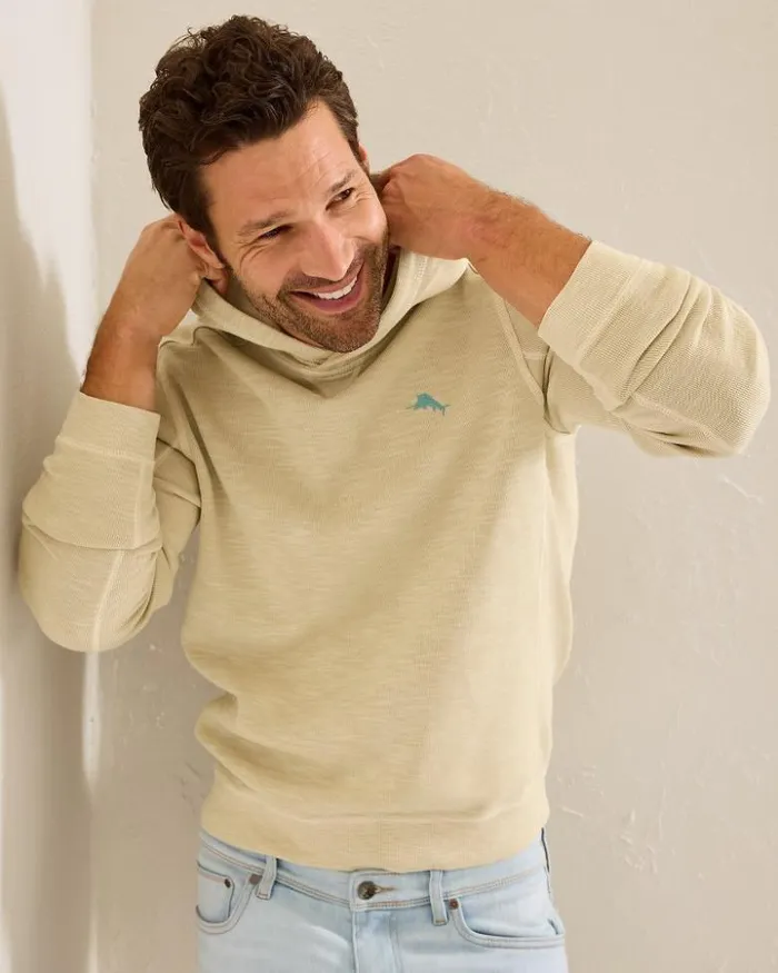 Men Tommy Bahama Sweatshirts Tobago Bay Hoodie Hazy
