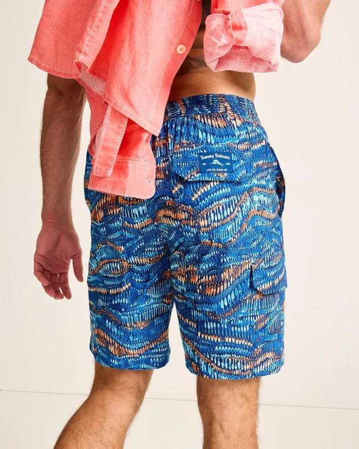 Men Tommy Bahama Swim and Boardshorts Big and Tall Baja Monte Rio Geo Boardshorts Kingdom Blue Men Tommy Bahama Swim and Boardshorts Big and Tall Baja Monte Rio Geo Boardshorts Kingdom Blue