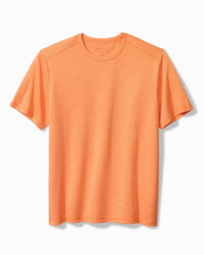 Men Tommy Bahama TShirts Paradise Isles IslandZone ShortSleeve Shirt Bright Apricot