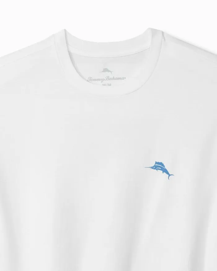 Men Tommy Bahama TShirts Vacation Shade Graphic TShirt White Men Tommy Bahama TShirts Vacation Shade Graphic TShirt White