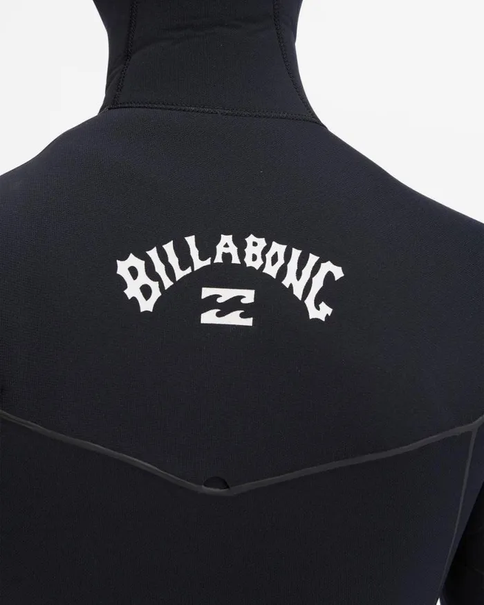 Mens 54 Furnace Chest Zip Hooded Full Wetsuit Black Billabong Wetsuits Mens 54 Furnace Chest Zip Hooded Full Wetsuit Black Billabong Wetsuits