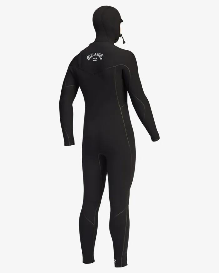 Mens 54 Furnace Chest Zip Hooded Full Wetsuit Black Billabong Wetsuits Mens 54 Furnace Chest Zip Hooded Full Wetsuit Black Billabong Wetsuits