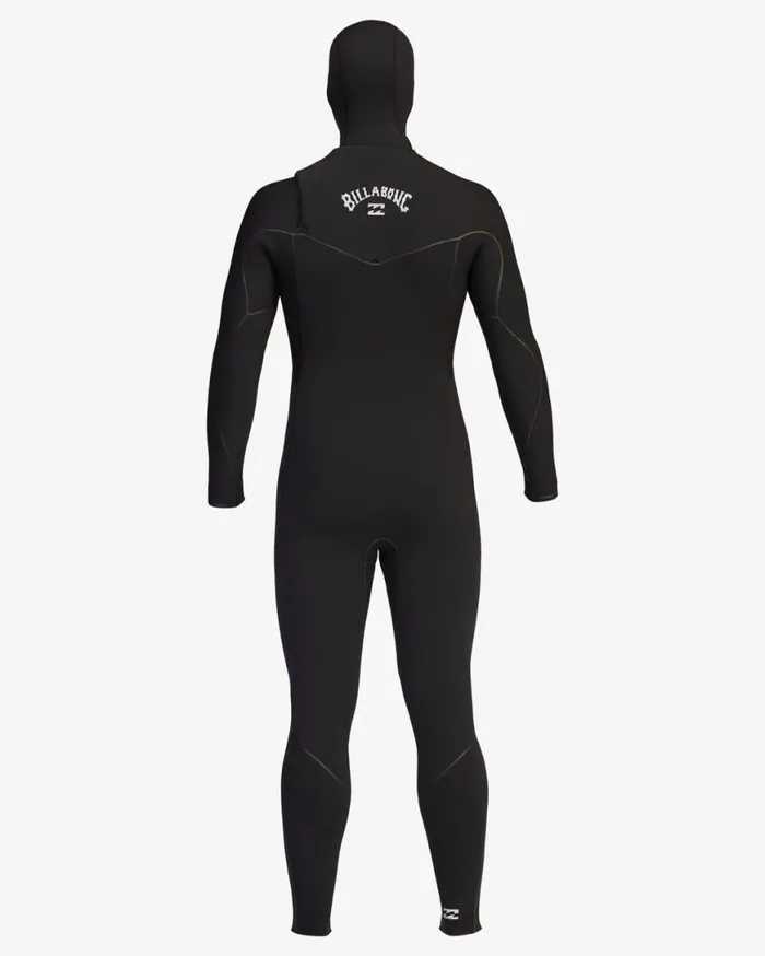 Mens 54 Furnace Chest Zip Hooded Full Wetsuit Black Billabong Wetsuits Mens 54 Furnace Chest Zip Hooded Full Wetsuit Black Billabong Wetsuits