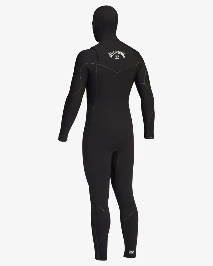 Mens 54 Furnace Chest Zip Hooded Full Wetsuit Black Billabong Wetsuits Mens 54 Furnace Chest Zip Hooded Full Wetsuit Black Billabong Wetsuits