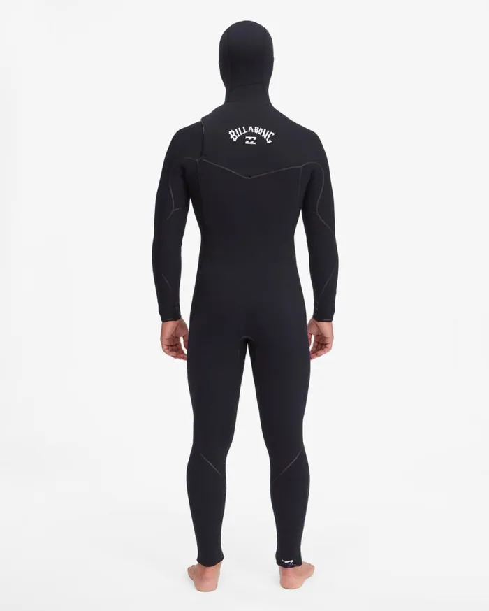Mens 54 Furnace Chest Zip Hooded Full Wetsuit Black Billabong Wetsuits Mens 54 Furnace Chest Zip Hooded Full Wetsuit Black Billabong Wetsuits
