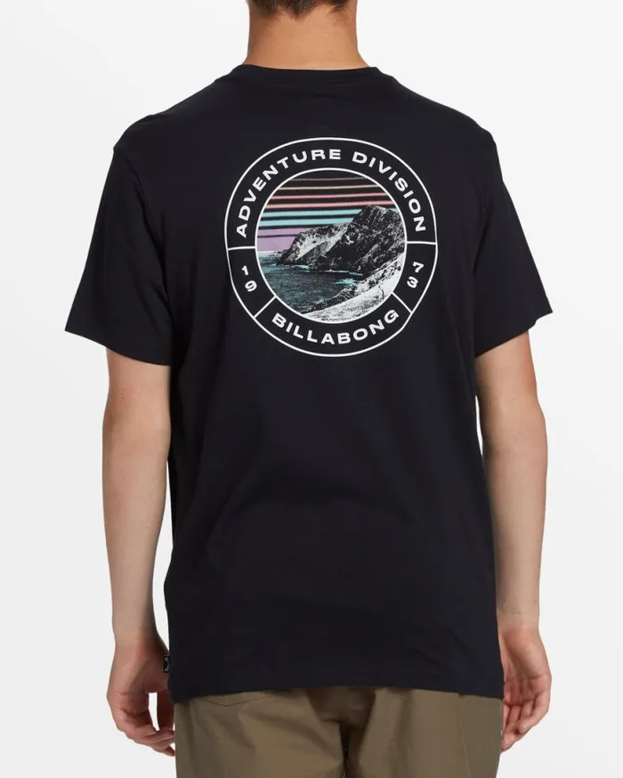 Mens ADiv Rockies TShirt Black Billabong TShirts Mens ADiv Rockies TShirt Black Billabong TShirts