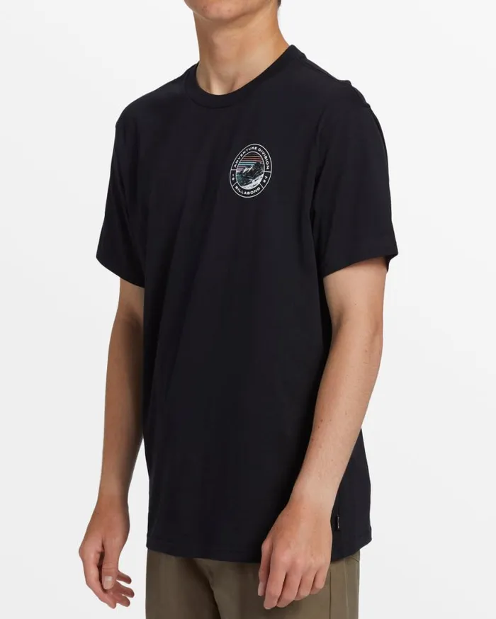 Mens ADiv Rockies TShirt Black Billabong TShirts Mens ADiv Rockies TShirt Black Billabong TShirts